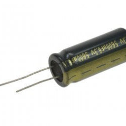 condensatore Elettrolitico 5600uf 6,3v PASSO 7,62 MM 16X25 NASTRATO ( 10 PZ )