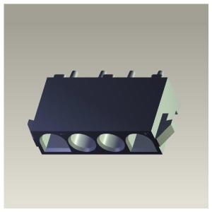 350761-4, connettore 4 poli con contatti femmina P=6,35