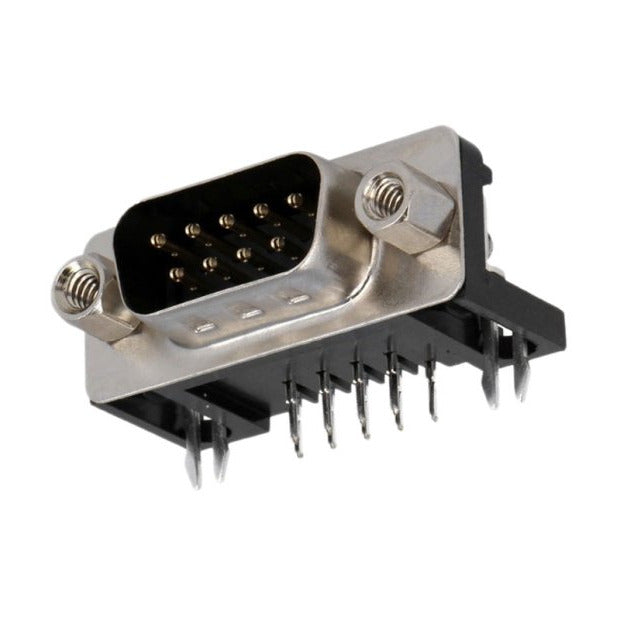 CONNETTORE SUB-D 9 POLI MASCHIO C.S. 90°