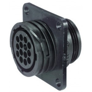182641-1 Connettore Femmina con Flangia Reverse CPC serie 1 AMP