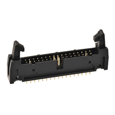 Connettore idc maschio 34 posizioni con alette passo 2.54 mm diritto X CAVO FLAT