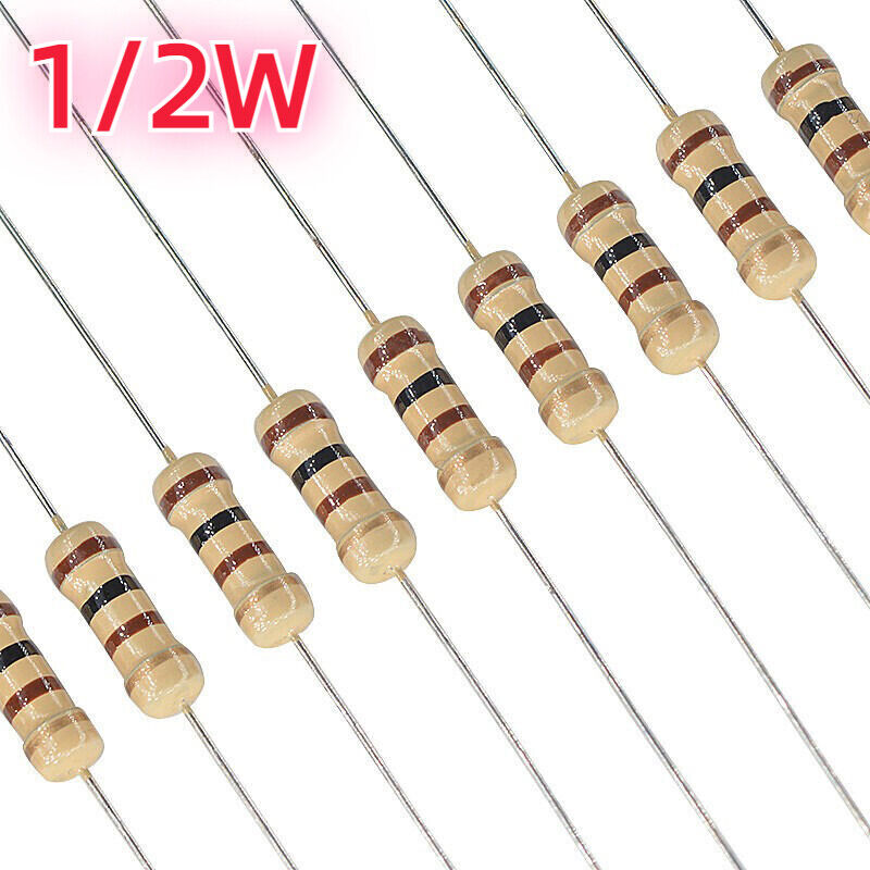 resistenza 120K 0.5W, ±5% CONF. ( 100 pezzi )