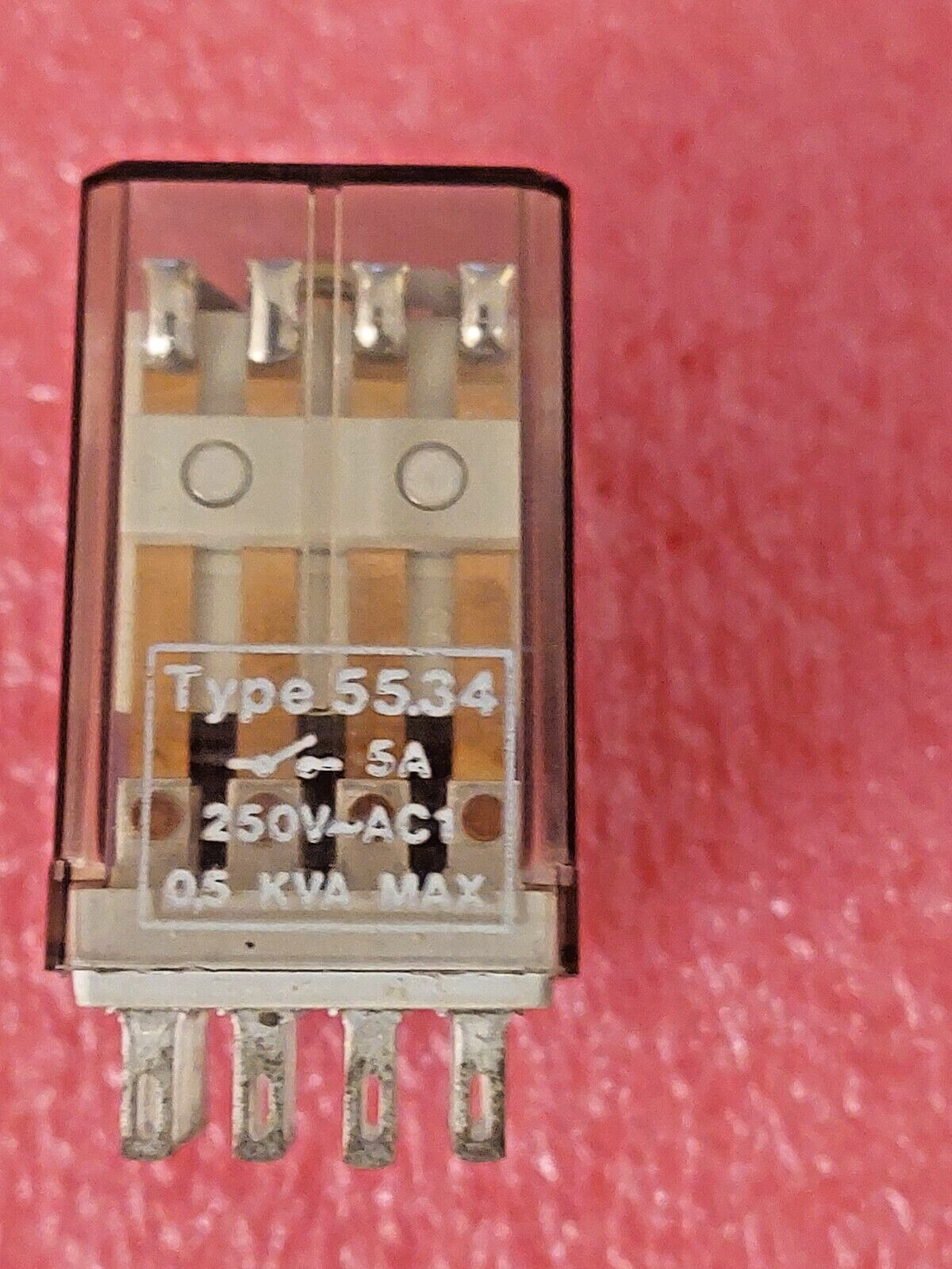 FINDER 55.34 Relay 6VDC 5A 250VAC 4PDT