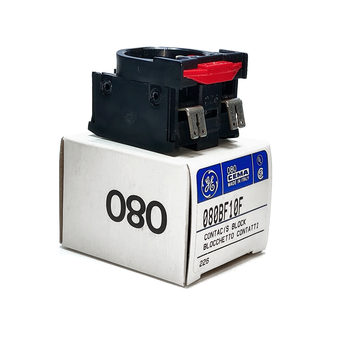 080BF10F Blocco contatti General Electric