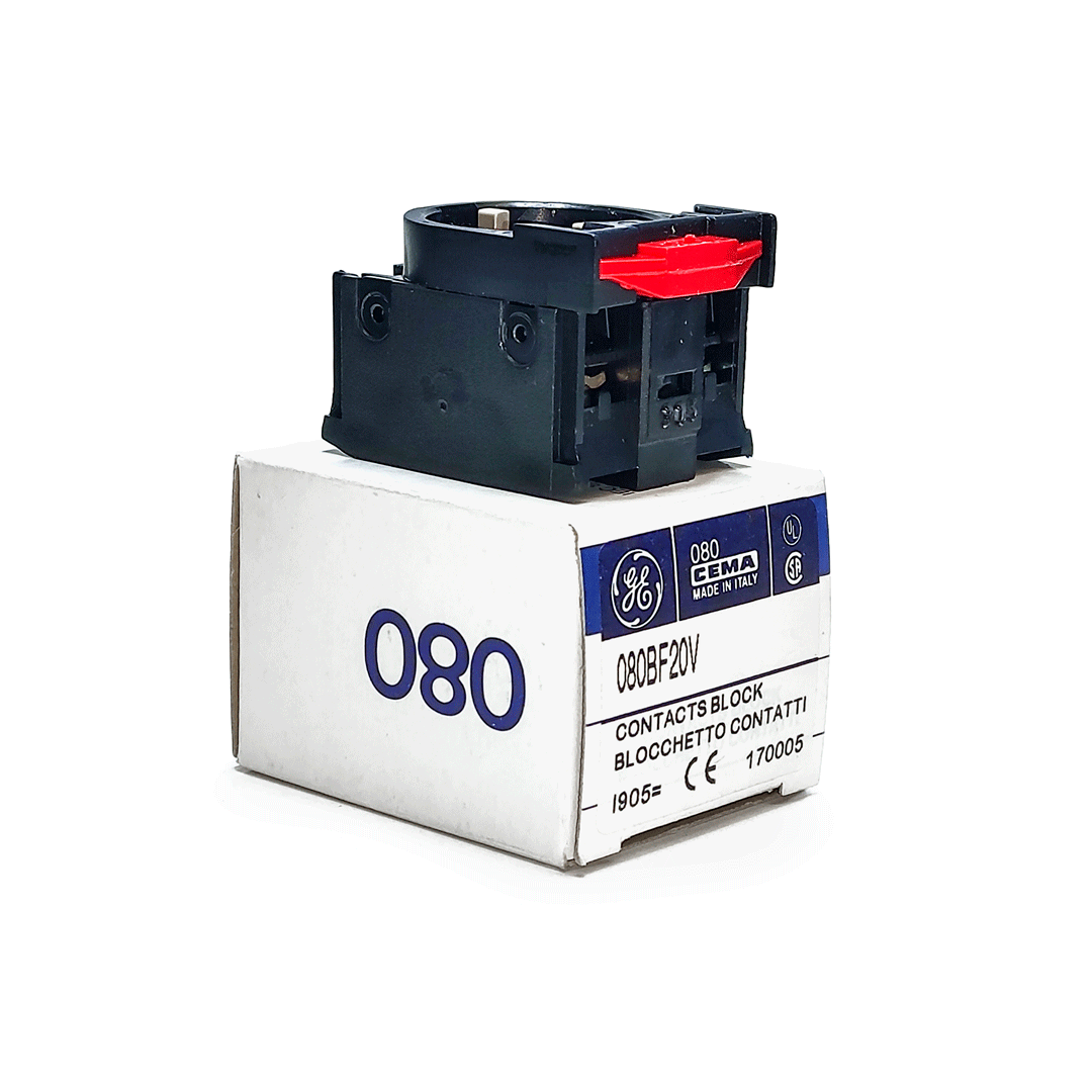 080BF20V Blocco contatti General Electric