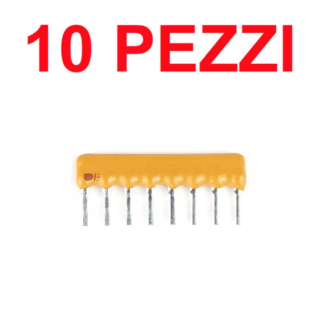 rete restiva  1k  8 pin  ( Conf. 10 pz )