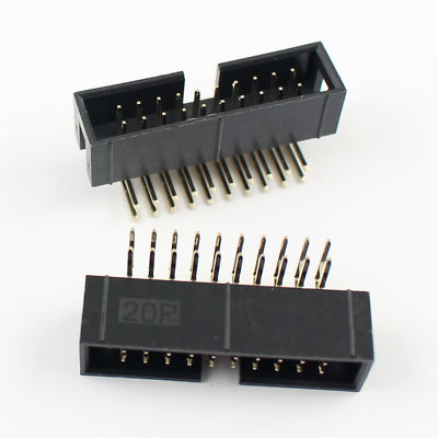 CONNETTORE PCB MASCHIO  20 vie  90° passo 2.54mm