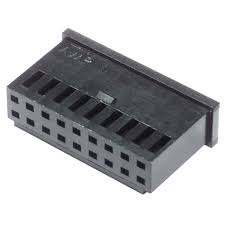 280366 CONNETTORE MODU II FEMMINA 8X2 PIN FILA DOPPIA
