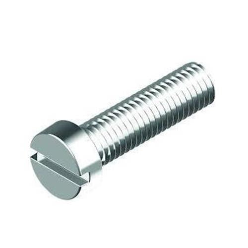 VITE M3X10 TESTA TAGLIO  ZINCATA ( 100 PZ )