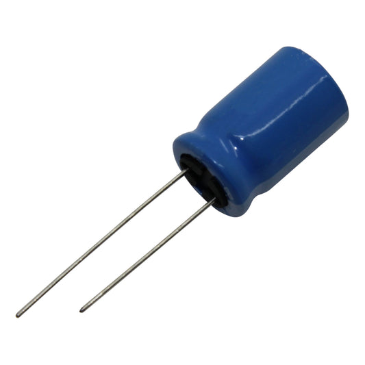 condensatore Elettrolitico 1uf 63v PASSO 2,54 MM 5X8 MM ( 100 PZ )