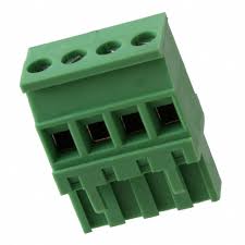 691351700004 MORSETTIERA  4 pin FEMM. VOLANTE  PASSO 5,00 MM