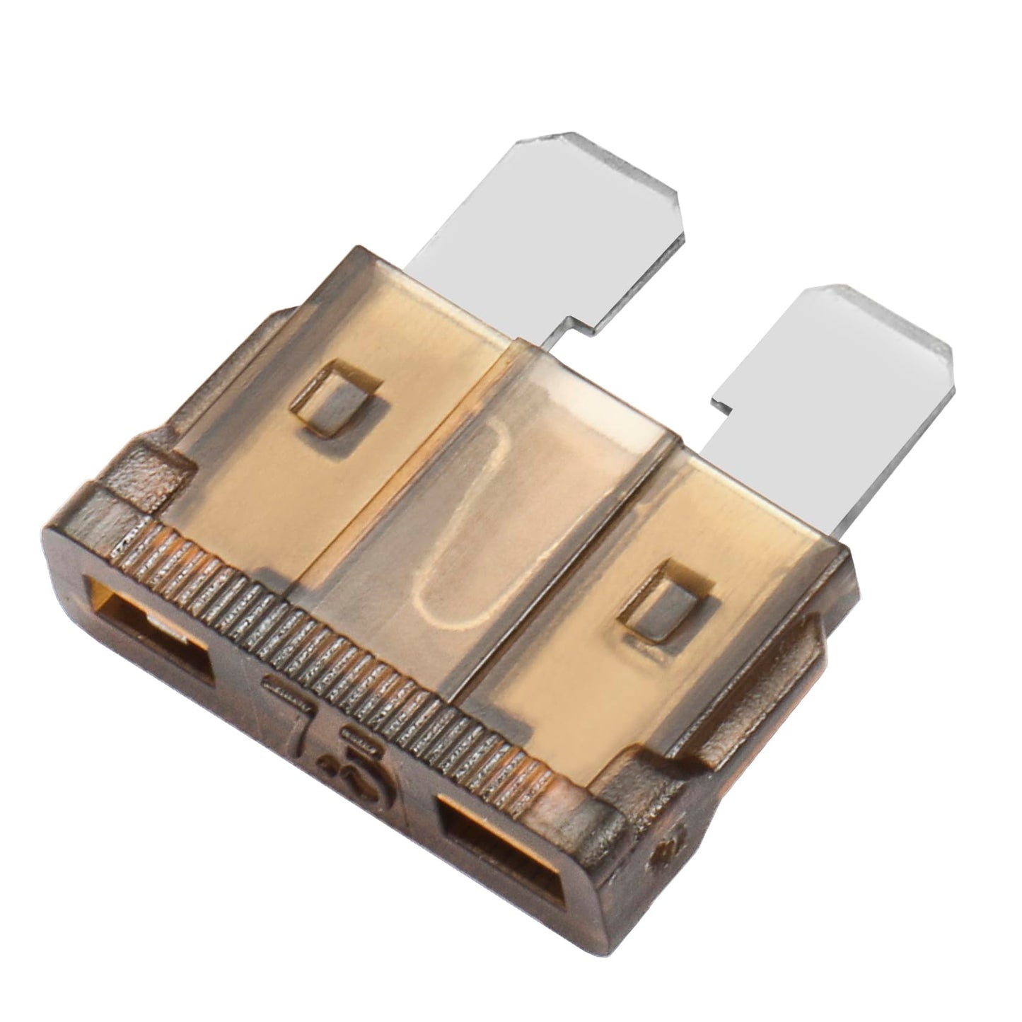 Fusibile omega per auto 7,5A, confezione da 10 pezzi, colore: MARRONE