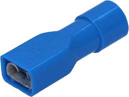 BFF408P CEMBRE  FASTON FEMMINA  4,8X0,8  ISOLATO BLU ( 100 PZ )