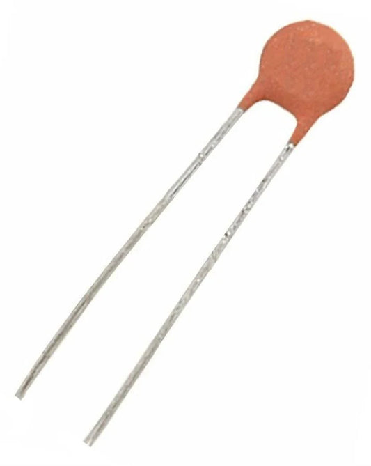 condensatore ceramico a disco 15 PF  (CONF 100 PZ )