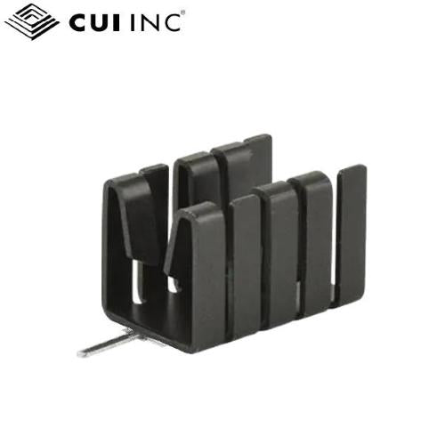 Dissipatore per TO220 15x12,8x12,7 Nero 33,28°C/W