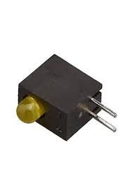 LED KINGBRIGHT 3mm  giallo  20mA 40° 15mcd  L-710A8CB/1YD