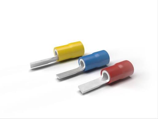 GF-PP12 CEMBRE PUNTALE PIATTO GIALLO 12 MM ( 100 PZ )