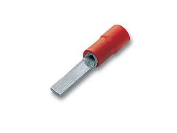 RF-PP12 CEMBRE PUNTALE PIATTO ROSSO 12 MM ( 100 PZ )