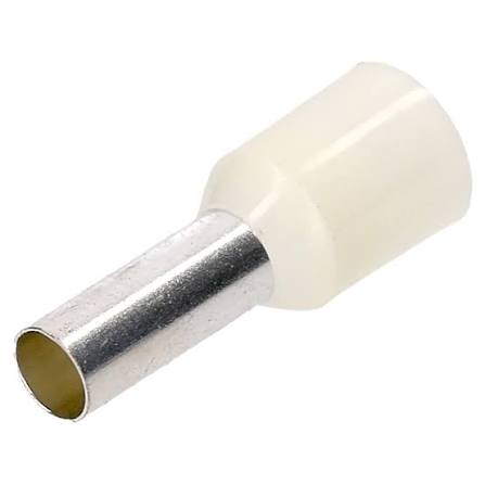 PKC1012 CEMBRE TUBETTO PREISOLATO SEZ. 10MMQ P=12MM BEIGE ( 100 PZ )