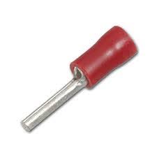 RF-P10  CEMBRE PUNTALE TONDO ROSSO B=1,6 P=10 ( 100 PZ )