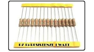 resistenza  120K 0.5W, ±5% CONF. ( 100 pezzi ) (Copia)