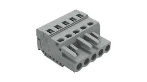 Connettore  WAGO 231 5 poli Femmina Montaggio a innesto 16A 232-105/026-000