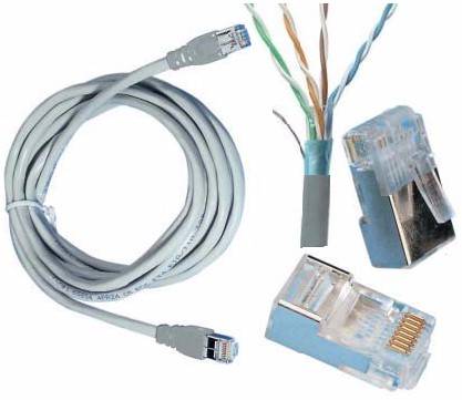 65363 Cavo  RJ45 Cat.6A 20 MT. GIALLO