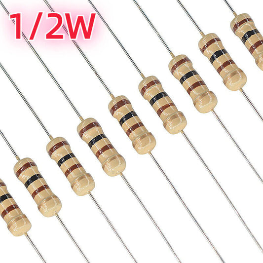 resistenza  120K 0.5W, ±5% CONF. ( 100 pezzi )