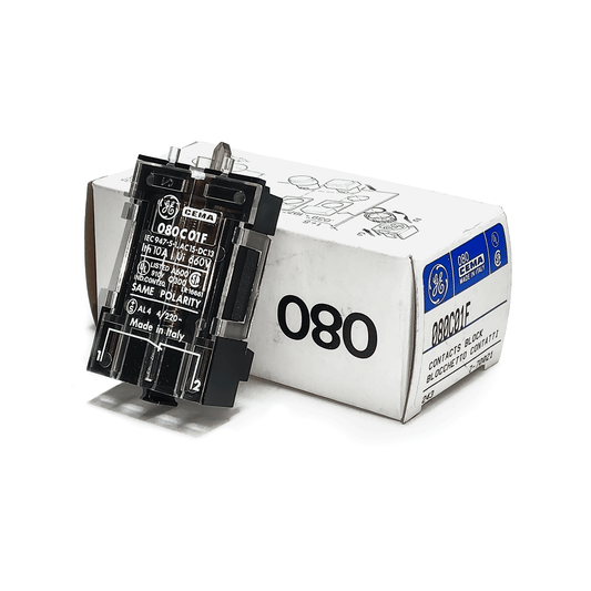 080C01F Blocco contatti General Electric