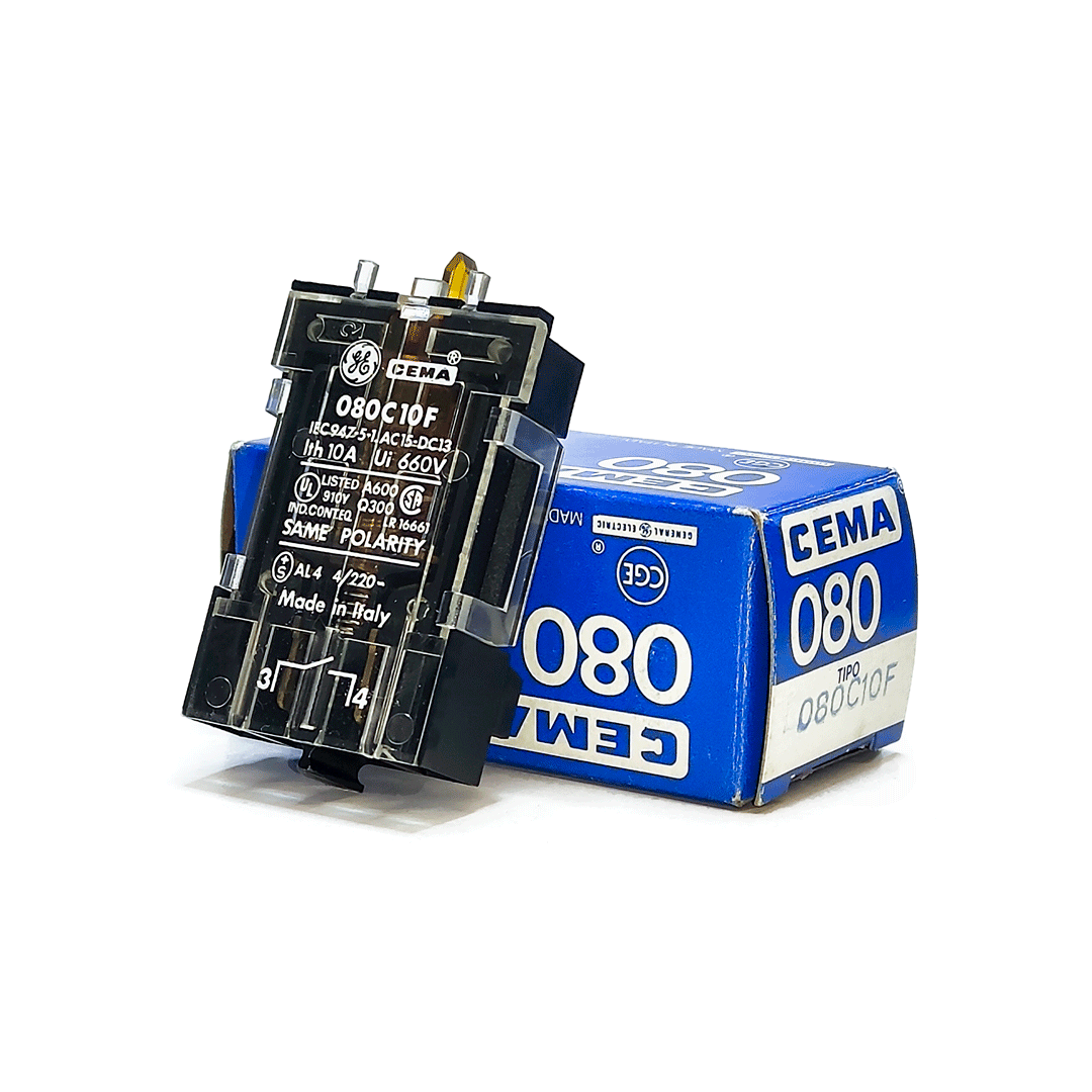 080C10F Blocco contatti General Electric