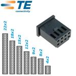 280369-0 CONNETTORE MODU II FEMMINA 44 PIN FILA DOPPIA 22X2