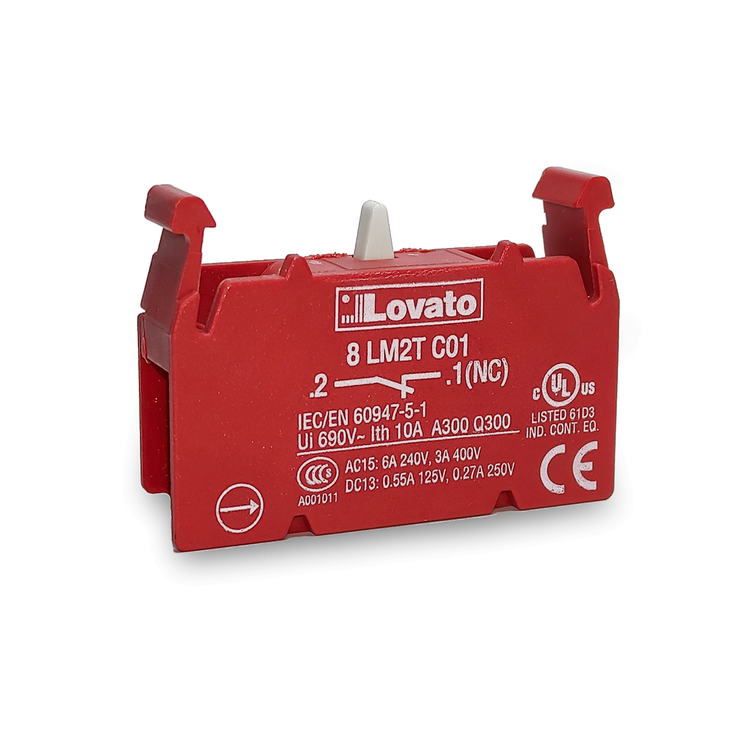 Elemento di contatto Lovato 8LM2TC01