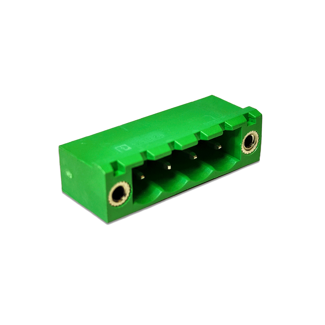1776906 connettore MSTBV 2,5/ 4-GF 4 poli passo 5,00 maschio
