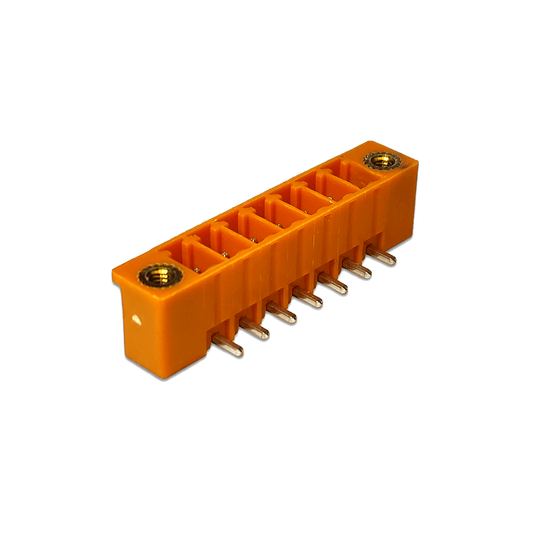 1942500000 connettore Weidmuller 7 poli/pin PCB, 90 gradi passo 5,08 maschio