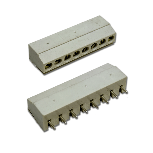 CONNETTORE a vite 8 poli PCB, passo 5,08 maschio