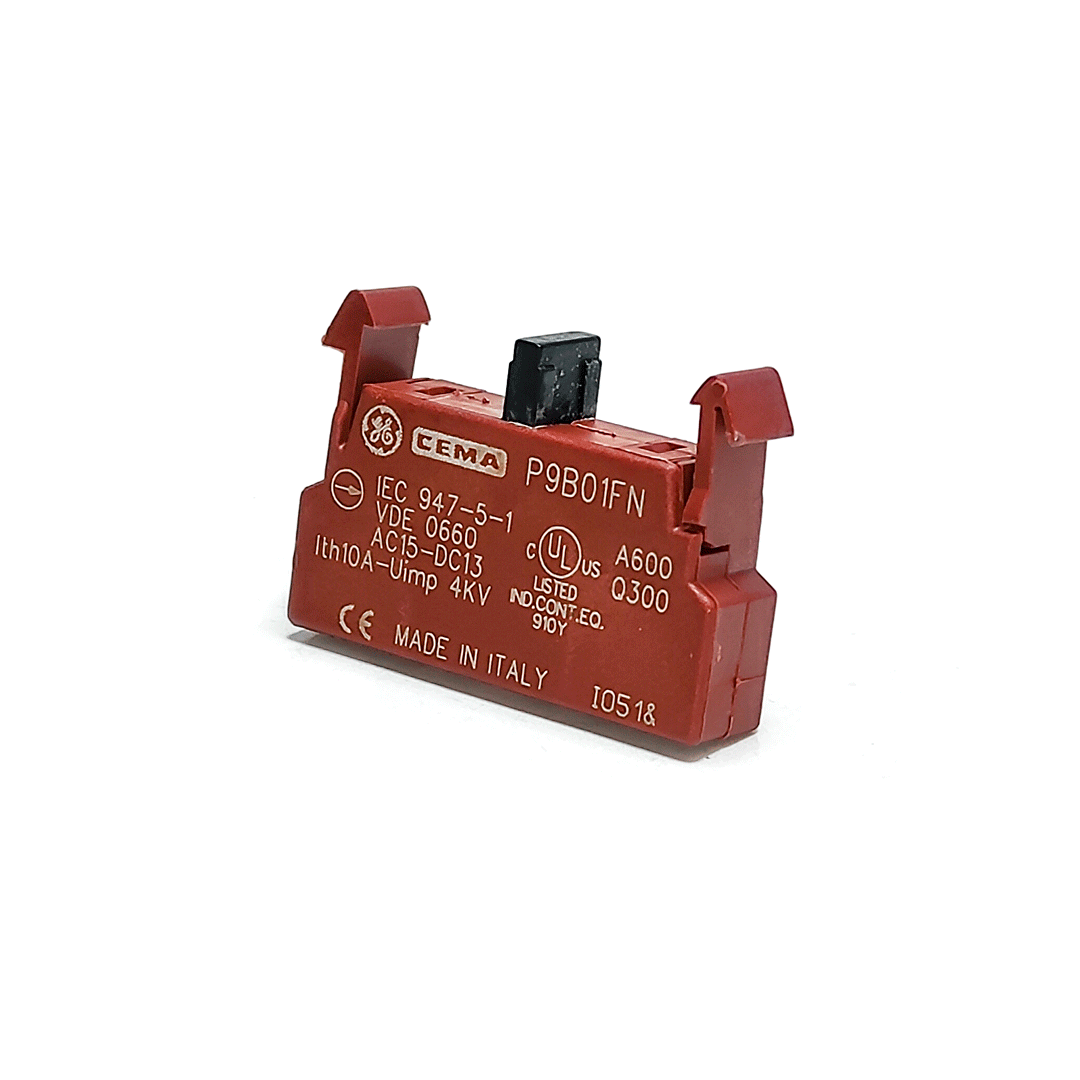 Blocco contatti General Electric CEMA P9B01FN