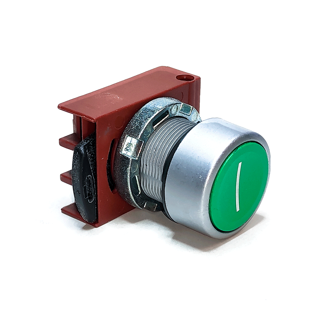 P9MPN55002 Pulsante normale Ge power Verde