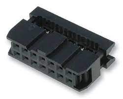 CONNETTORE IDC 34 poli passo 2.54mm x cavo flat